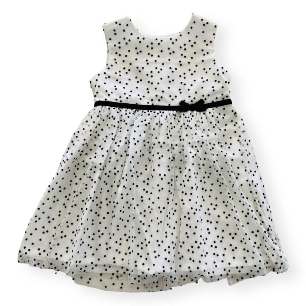 Carter’s Toddler Girls Sleeveless Polka Dot Dress Size 18 Months